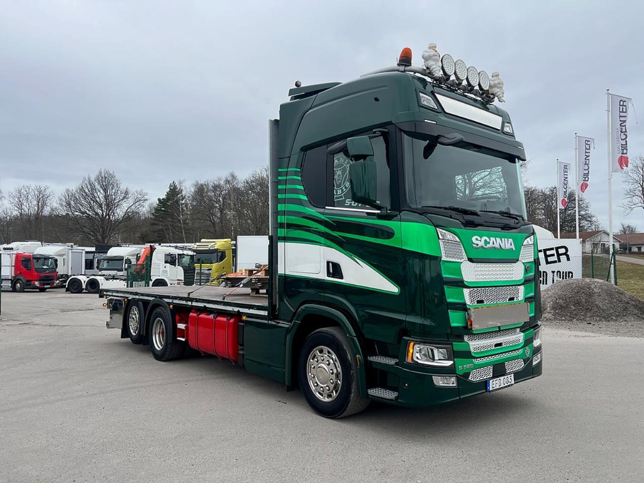 Scania S520 V8 6x2*4 Flakbil 2017 - Flak