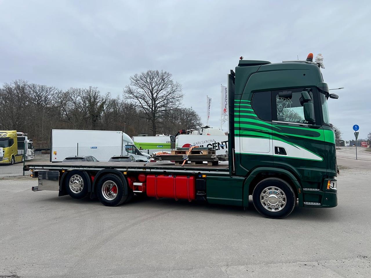 Scania S520 V8 6x2*4 Flakbil 2017 - Flak