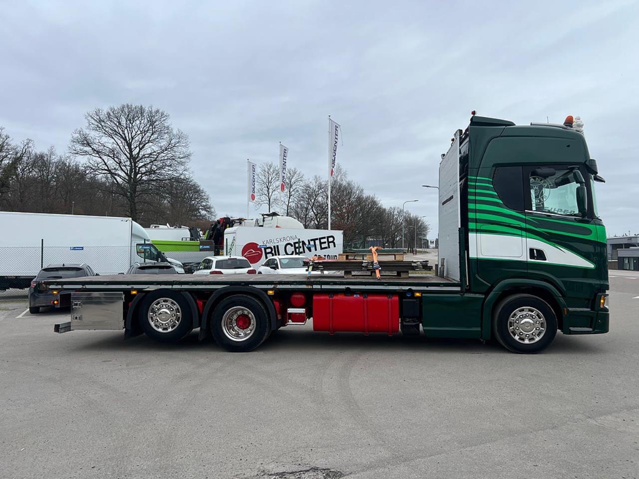 Scania S520 V8 6x2*4 Flakbil 2017 - Flak