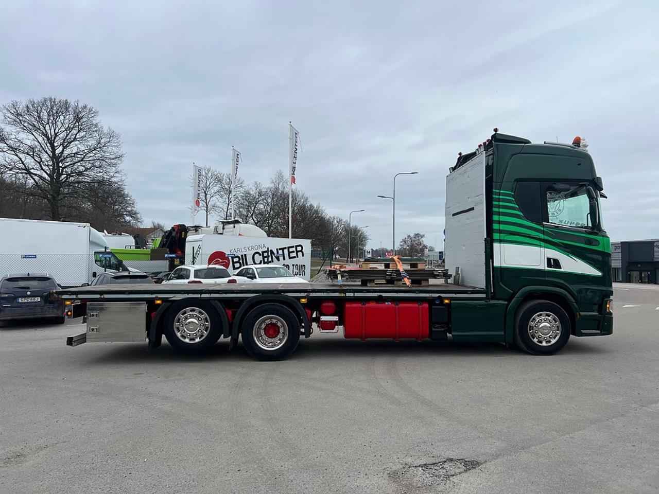 Scania S520 V8 6x2*4 Flakbil 2017 - Flak