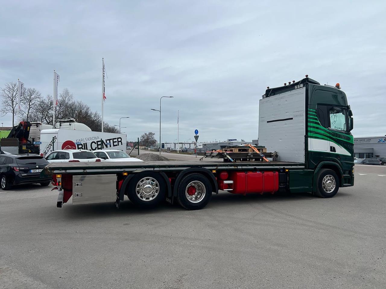 Scania S520 V8 6x2*4 Flakbil 2017 - Flak