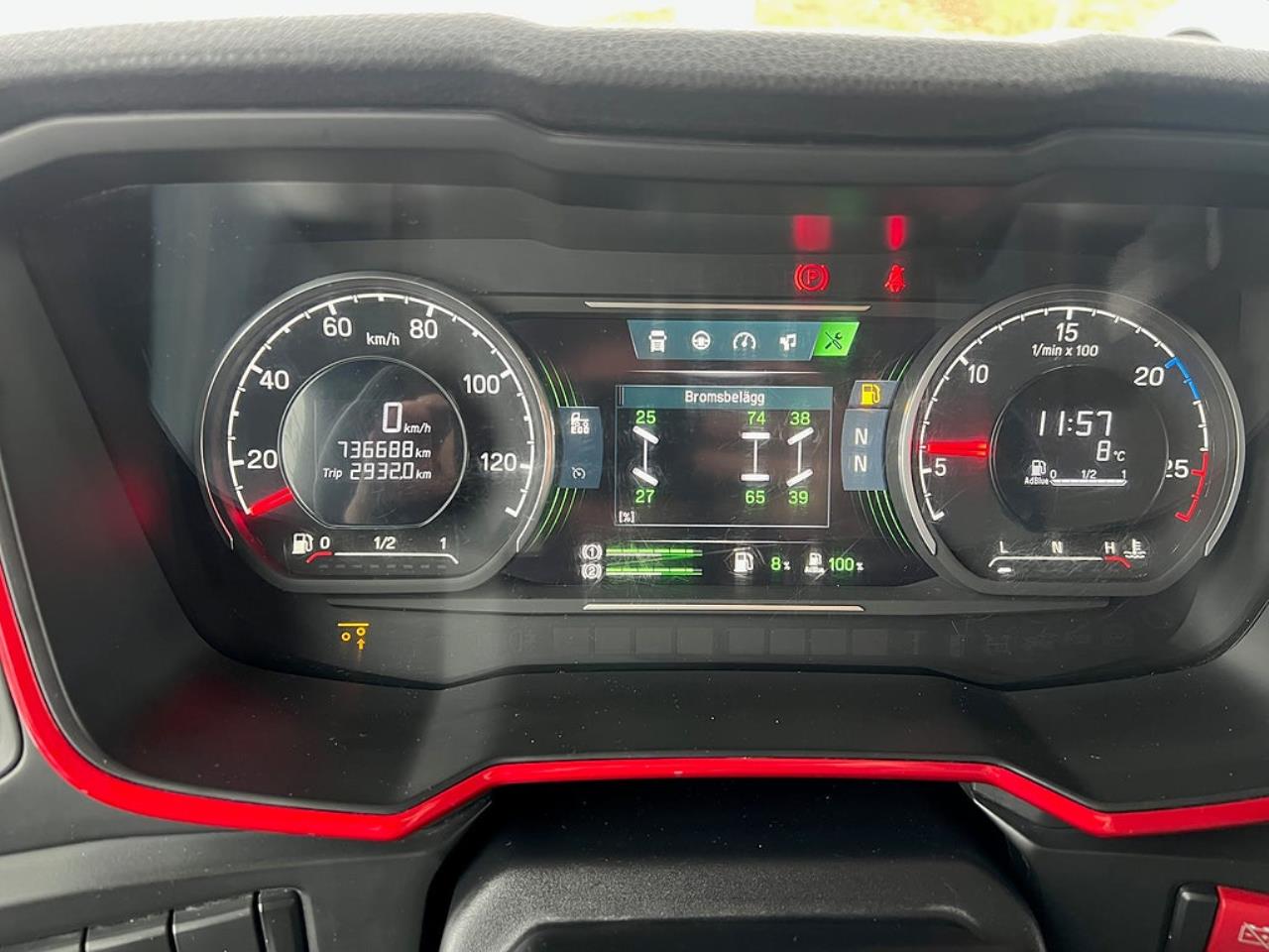 Scania S520 V8 6x2*4 Flakbil 2017 - Flak