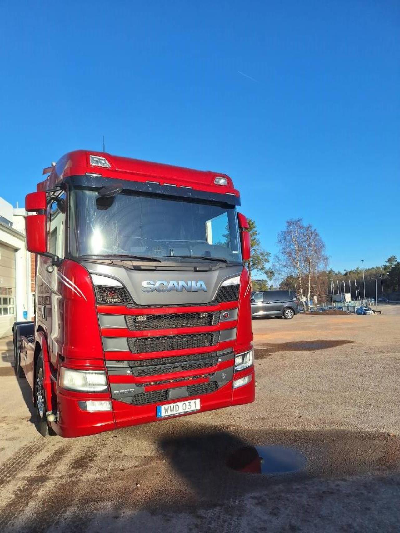 Scania R650 LB6x4 Chassi Scania Chassi 2018 - Enbart chassi