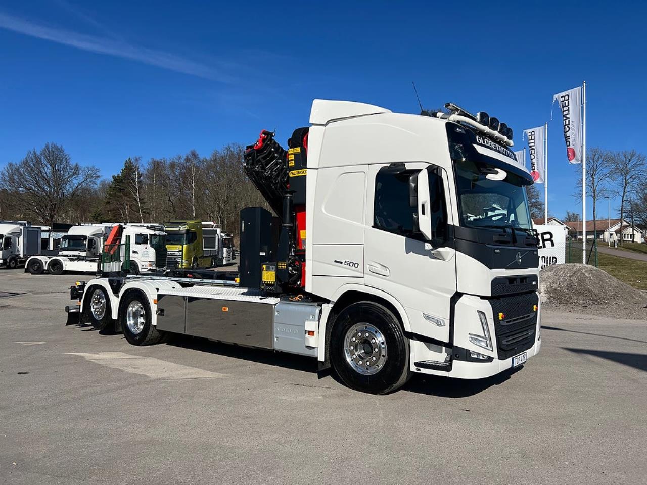 Volvo FM13 500 Kranv&auml;xlare Palfinger 34002 Kran & Fj&auml;rrstyrd 2024 - Kran