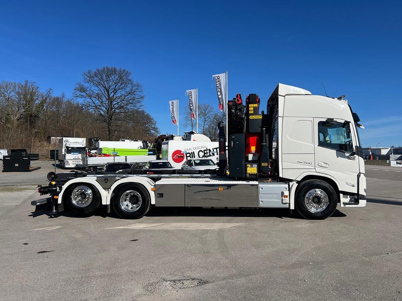 Volvo FM13 500 Kranv&auml;xlare Palfinger 34002 Kran & Fj&auml;rrstyrd 2024 - Kran