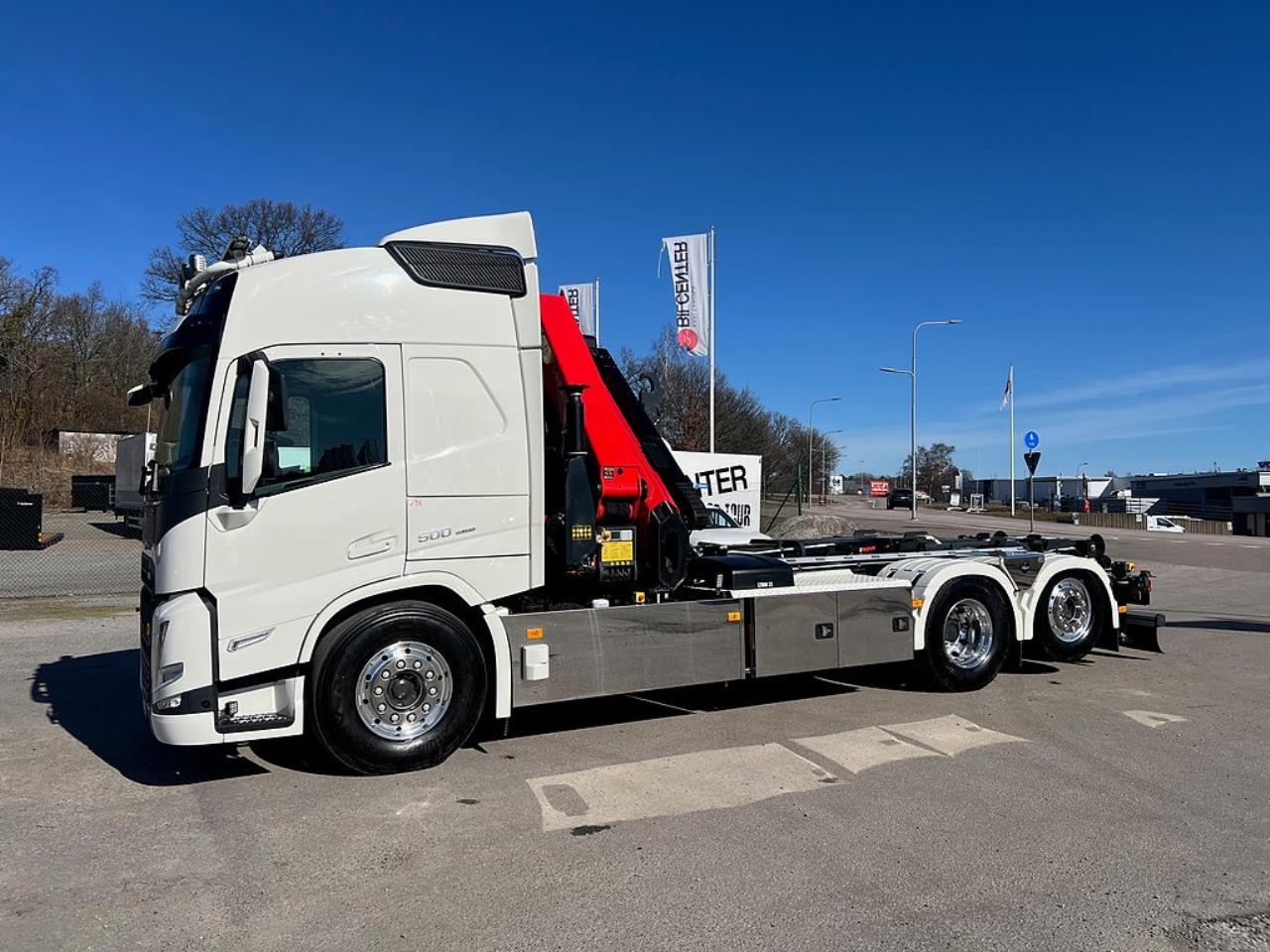 Volvo FM13 500 Kranv&auml;xlare Palfinger 34002 Kran & Fj&auml;rrstyrd 2024 - Kran