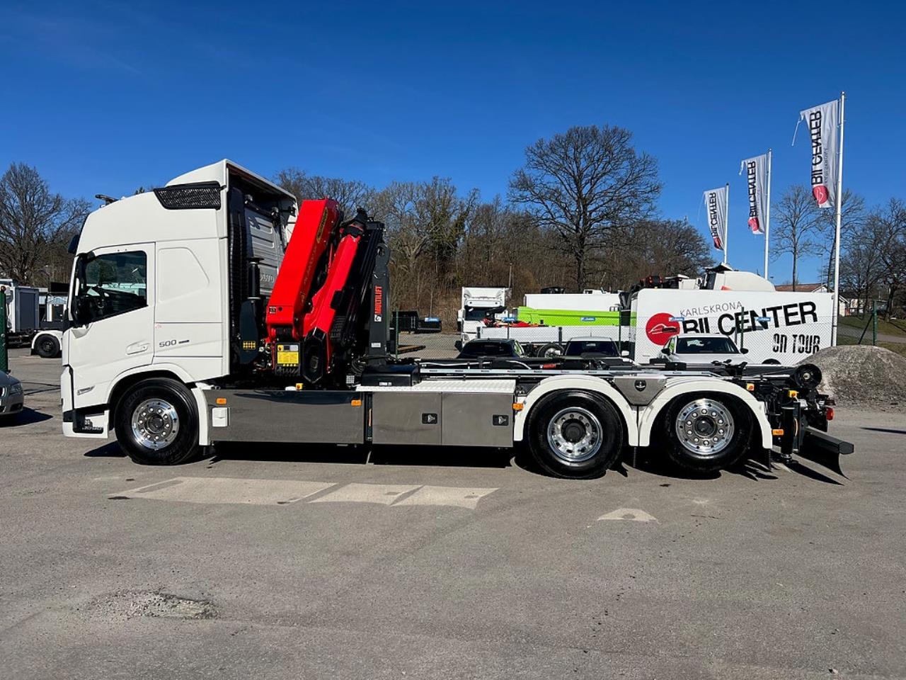 Volvo FM13 500 Kranv&auml;xlare Palfinger 34002 Kran & Fj&auml;rrstyrd 2024 - Kran