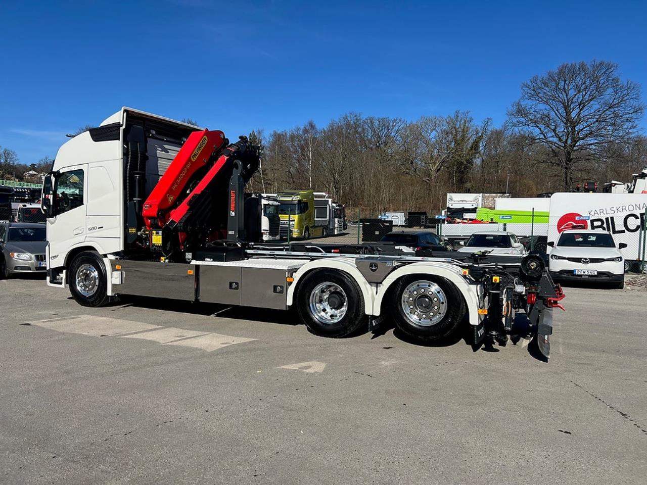 Volvo FM13 500 Kranv&auml;xlare Palfinger 34002 Kran & Fj&auml;rrstyrd 2024 - Kran