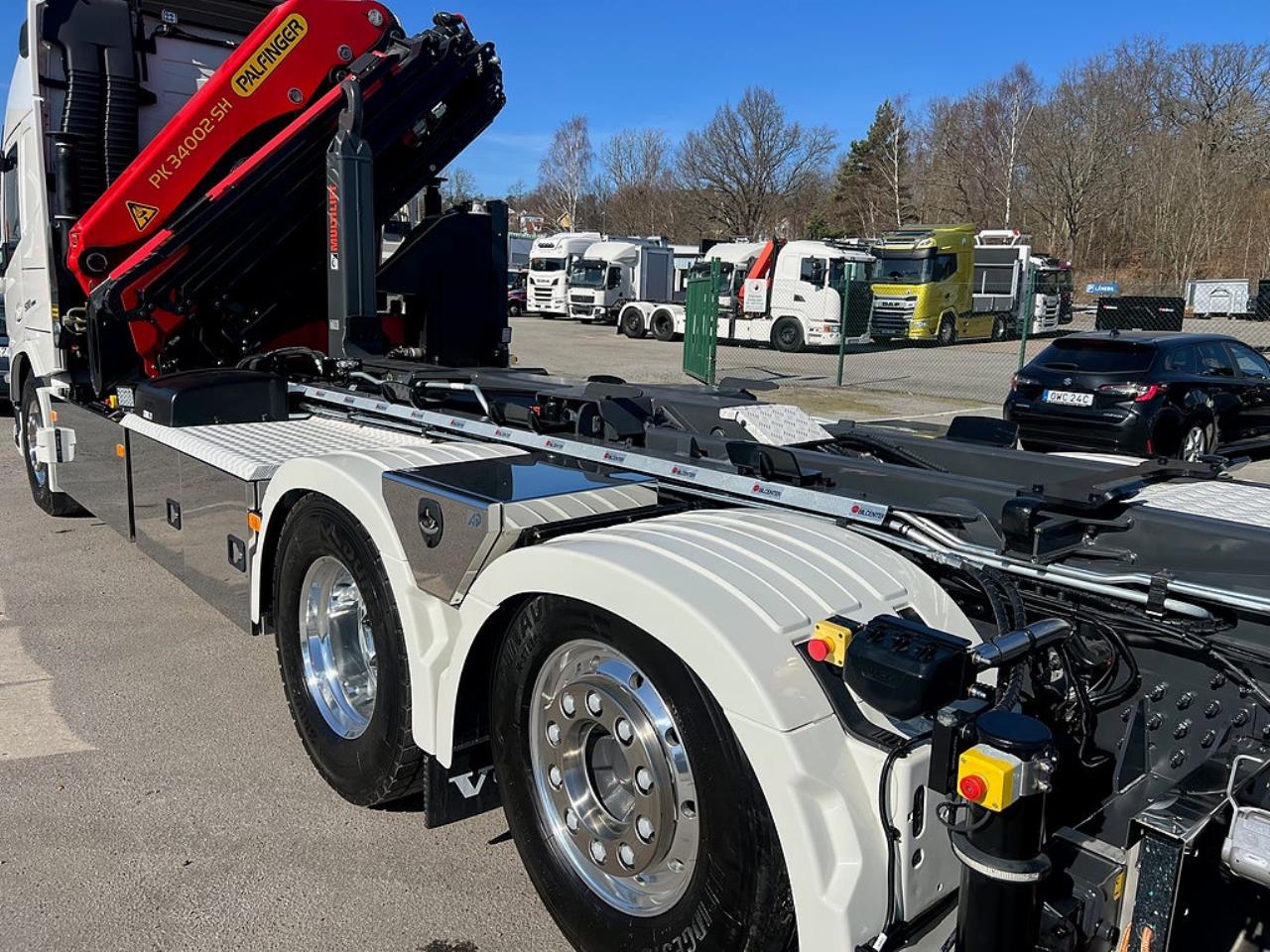 Volvo FM13 500 Kranv&auml;xlare Palfinger 34002 Kran & Fj&auml;rrstyrd 2024 - Kran