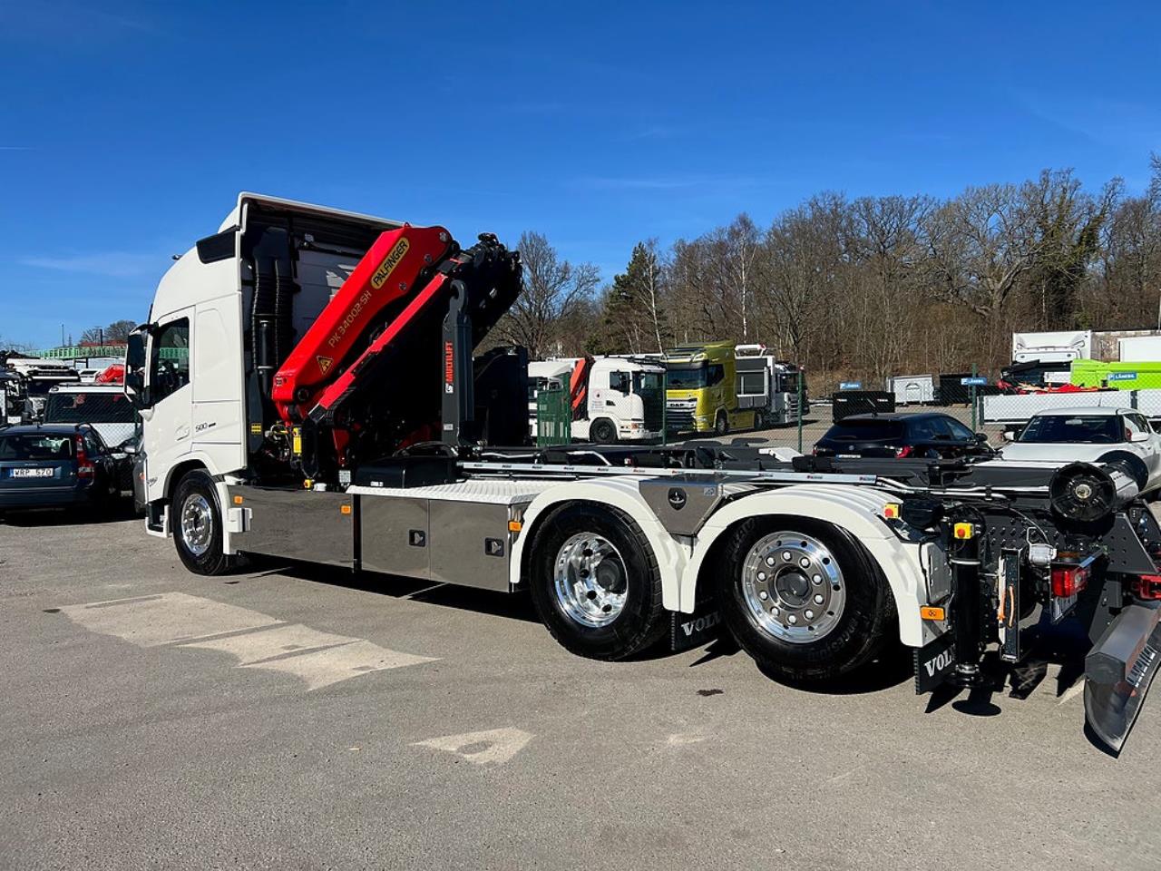 Volvo FM13 500 Kranv&auml;xlare Palfinger 34002 Kran & Fj&auml;rrstyrd 2024 - Kran
