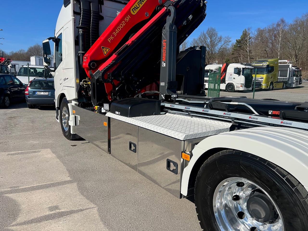 Volvo FM13 500 Kranv&auml;xlare Palfinger 34002 Kran & Fj&auml;rrstyrd 2024 - Kran