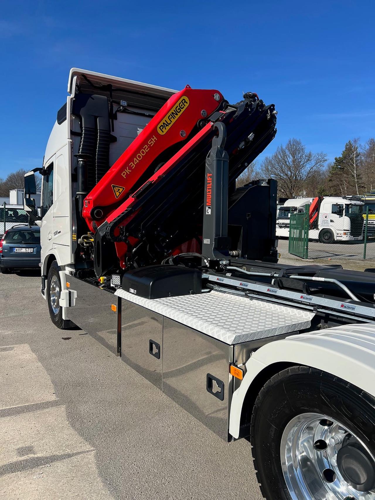 Volvo FM13 500 Kranv&auml;xlare Palfinger 34002 Kran & Fj&auml;rrstyrd 2024 - Kran
