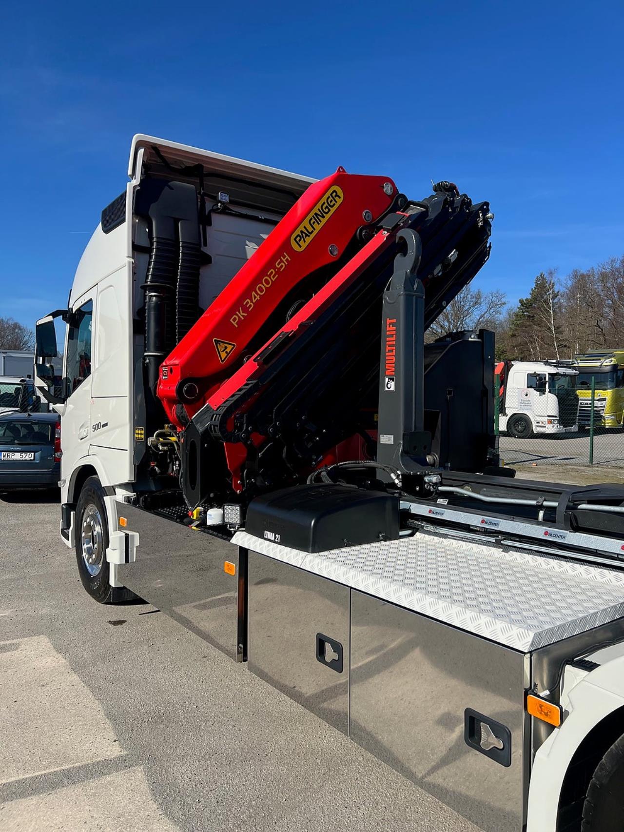 Volvo FM13 500 Kranv&auml;xlare Palfinger 34002 Kran & Fj&auml;rrstyrd 2024 - Kran