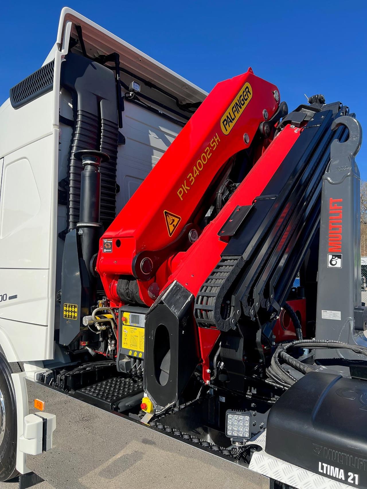 Volvo FM13 500 Kranv&auml;xlare Palfinger 34002 Kran & Fj&auml;rrstyrd 2024 - Kran