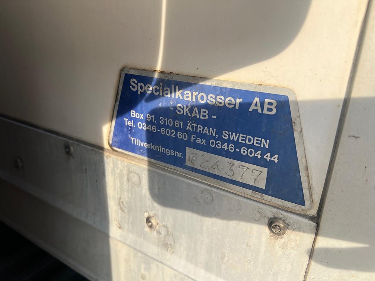 Scania R500 V8 6x2 Sk&aring;pbil, &Ouml;ppningsbarsida 2007 - Sk&aring;p