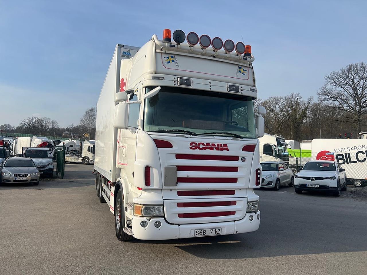 Scania R500 V8 6x2 Sk&aring;pbil, &Ouml;ppningsbarsida 2007 - Sk&aring;p