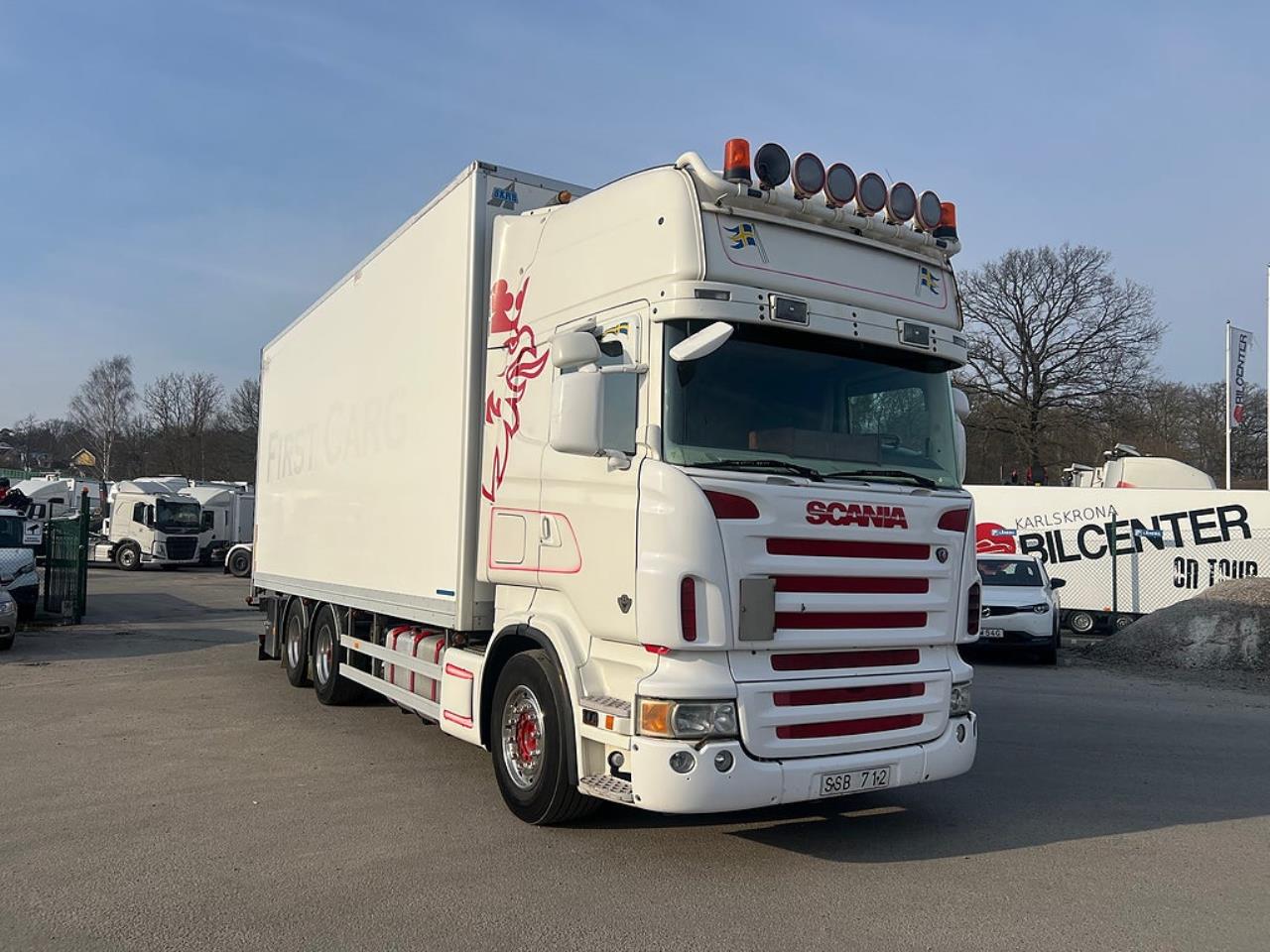 Scania R500 V8 6x2 Sk&aring;pbil, &Ouml;ppningsbarsida 2007 - Sk&aring;p