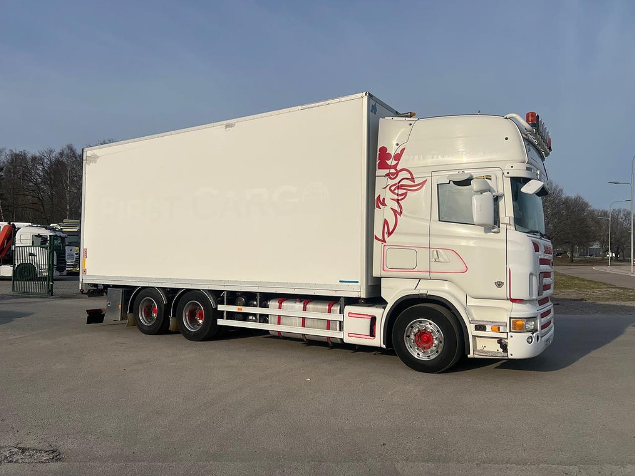 Scania R500 V8 6x2 Sk&aring;pbil, &Ouml;ppningsbarsida 2007 - Sk&aring;p