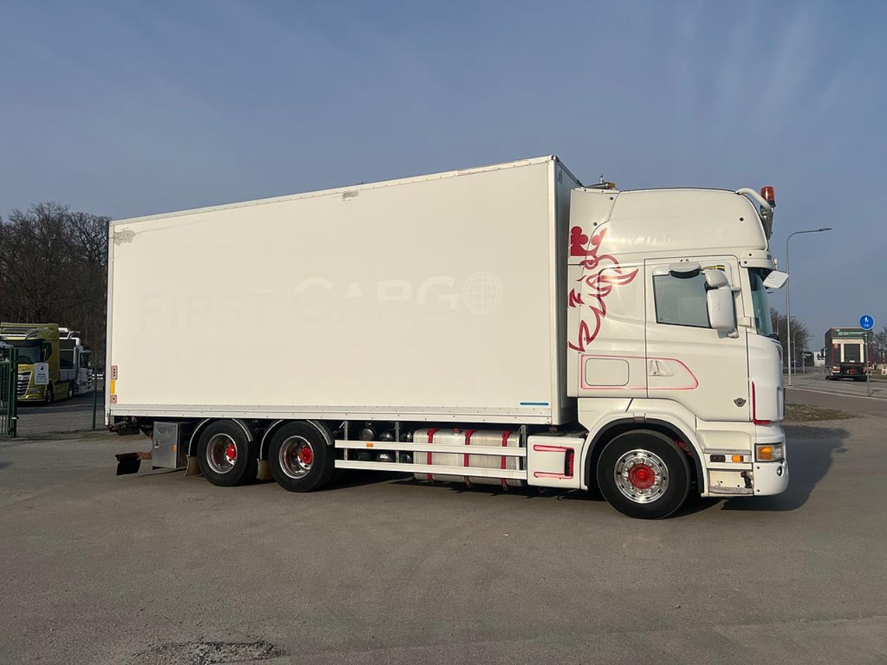 Scania R500 V8 6x2 Sk&aring;pbil, &Ouml;ppningsbarsida 2007 - Sk&aring;p