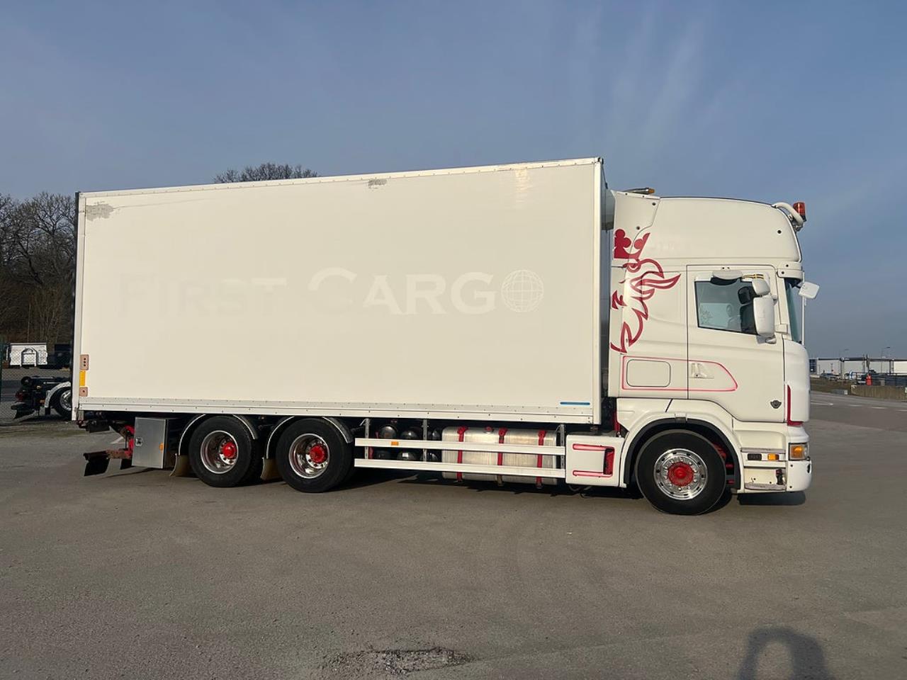 Scania R500 V8 6x2 Sk&aring;pbil, &Ouml;ppningsbarsida 2007 - Sk&aring;p