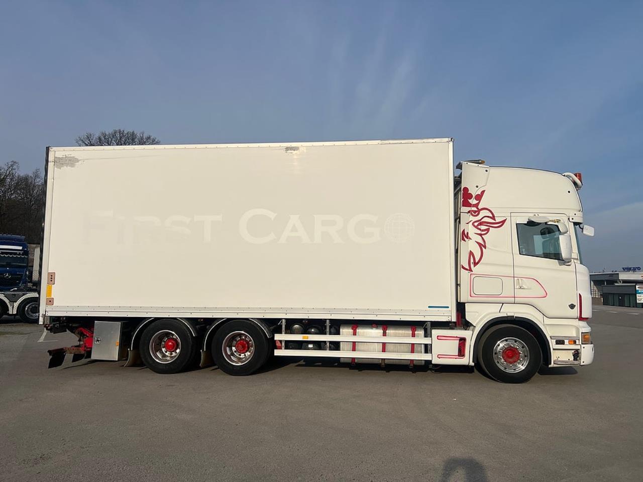 Scania R500 V8 6x2 Sk&aring;pbil, &Ouml;ppningsbarsida 2007 - Sk&aring;p