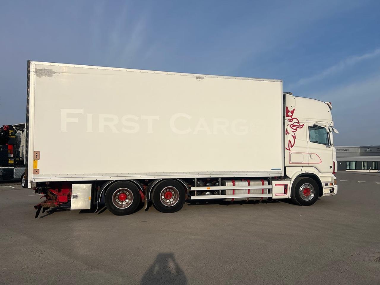 Scania R500 V8 6x2 Sk&aring;pbil, &Ouml;ppningsbarsida 2007 - Sk&aring;p