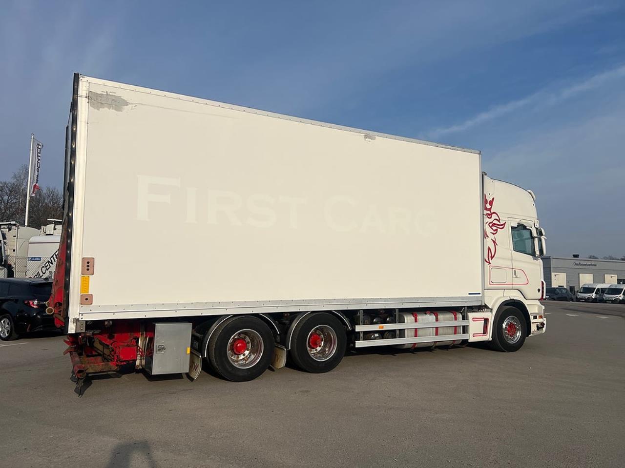 Scania R500 V8 6x2 Sk&aring;pbil, &Ouml;ppningsbarsida 2007 - Sk&aring;p