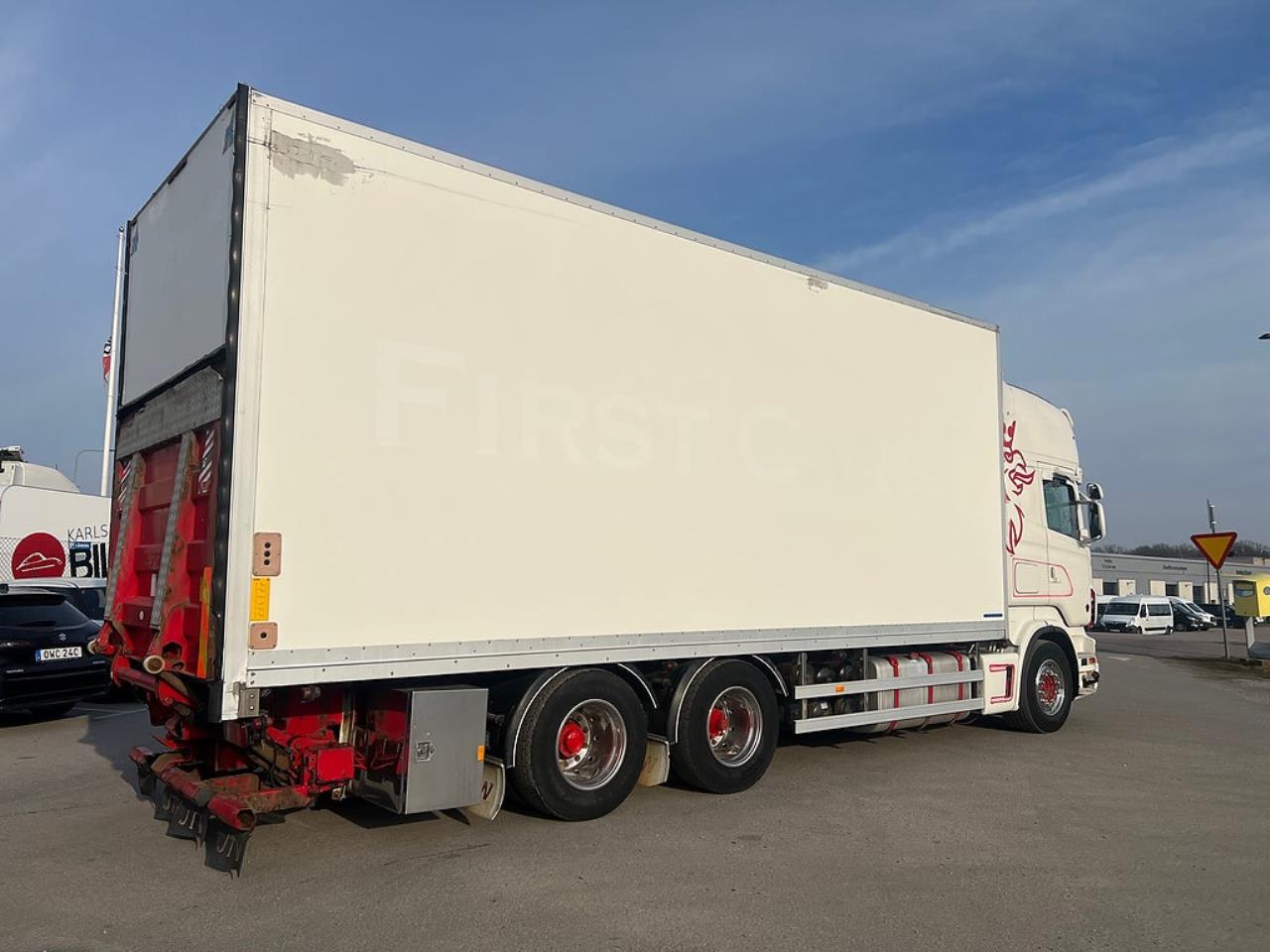 Scania R500 V8 6x2 Sk&aring;pbil, &Ouml;ppningsbarsida 2007 - Sk&aring;p