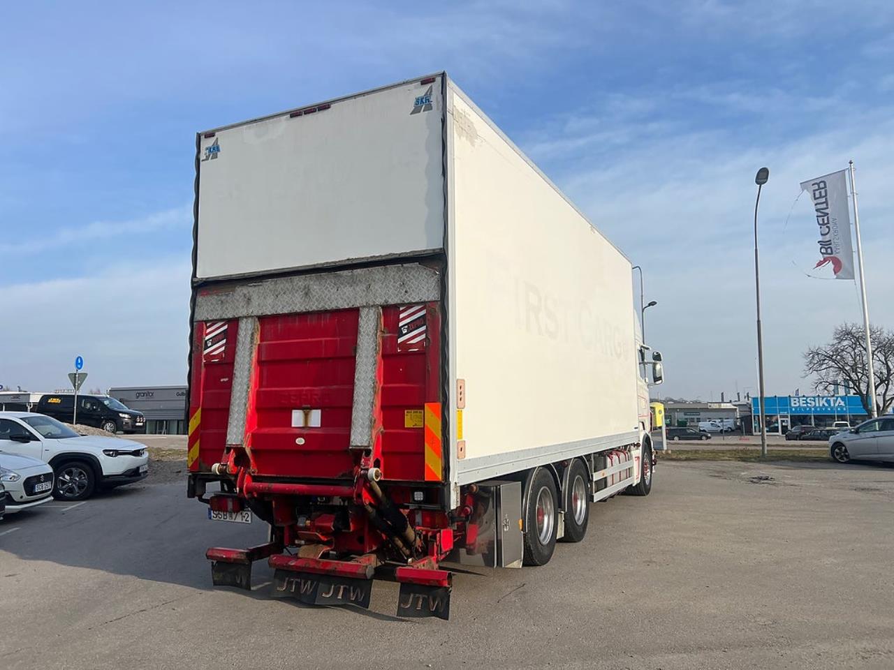 Scania R500 V8 6x2 Sk&aring;pbil, &Ouml;ppningsbarsida 2007 - Sk&aring;p