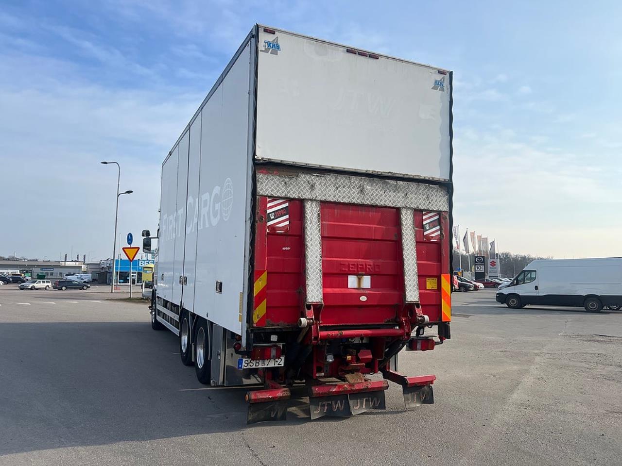 Scania R500 V8 6x2 Sk&aring;pbil, &Ouml;ppningsbarsida 2007 - Sk&aring;p