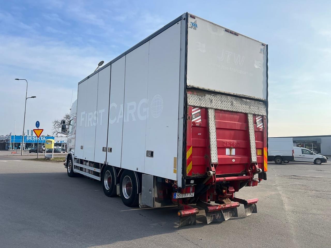 Scania R500 V8 6x2 Sk&aring;pbil, &Ouml;ppningsbarsida 2007 - Sk&aring;p