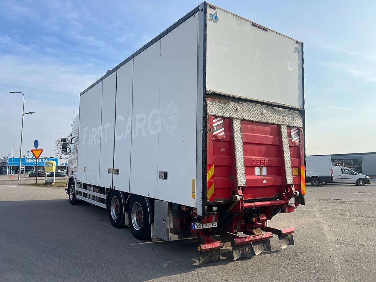 Scania R500 V8 6x2 Sk&aring;pbil, &Ouml;ppningsbarsida 2007 - Sk&aring;p