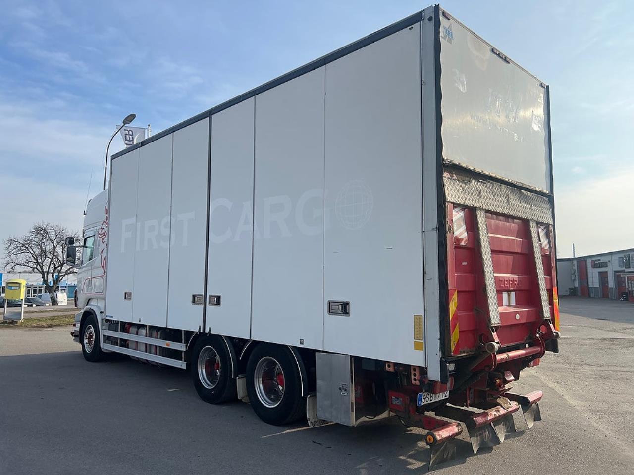 Scania R500 V8 6x2 Sk&aring;pbil, &Ouml;ppningsbarsida 2007 - Sk&aring;p