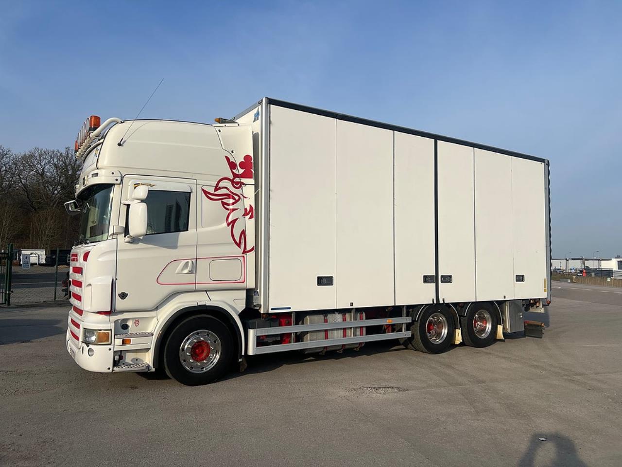 Scania R500 V8 6x2 Sk&aring;pbil, &Ouml;ppningsbarsida 2007 - Sk&aring;p