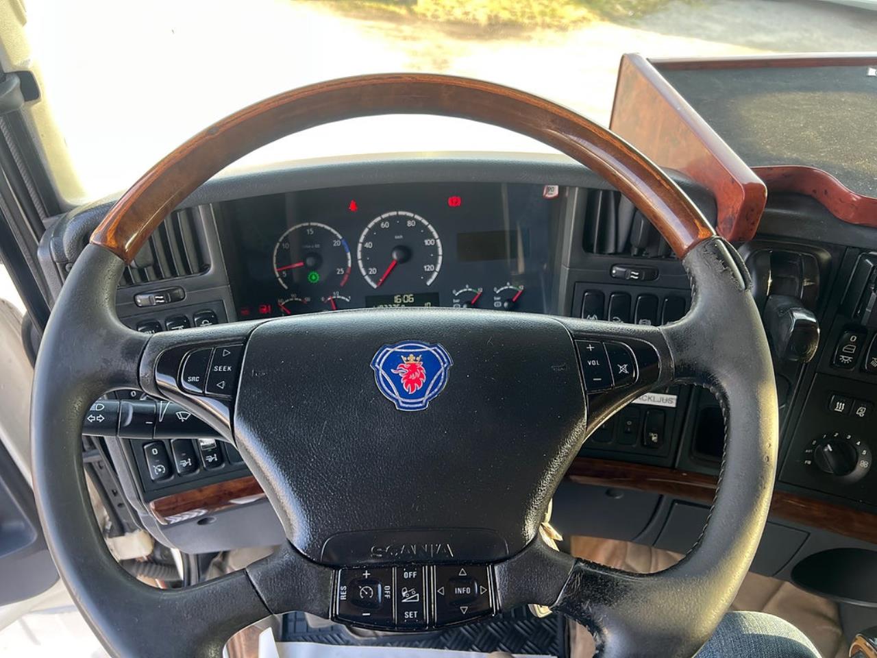 Scania R500 V8 6x2 Sk&aring;pbil, &Ouml;ppningsbarsida 2007 - Sk&aring;p