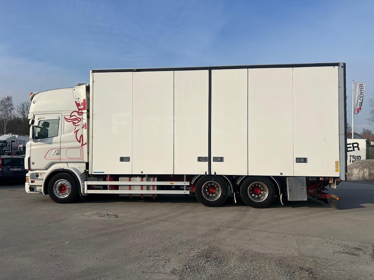 Scania R500 V8 6x2 Sk&aring;pbil, &Ouml;ppningsbarsida 2007 - Sk&aring;p