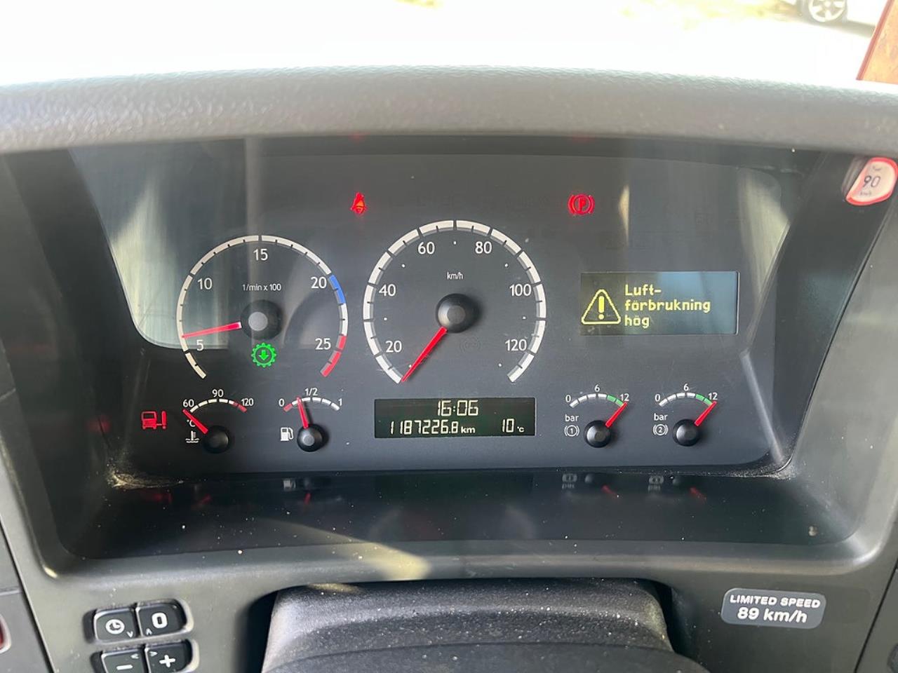 Scania R500 V8 6x2 Sk&aring;pbil, &Ouml;ppningsbarsida 2007 - Sk&aring;p