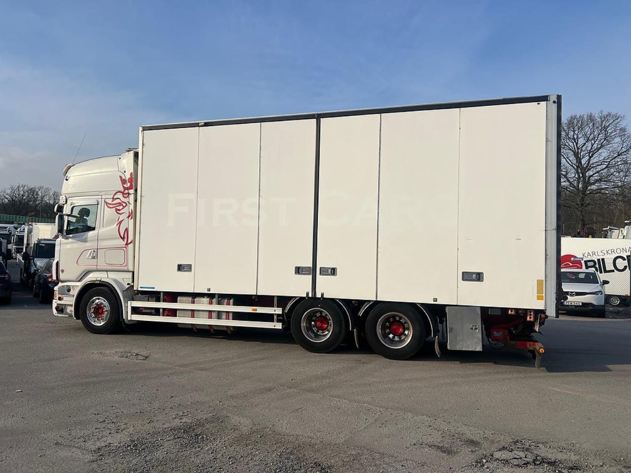 Scania R500 V8 6x2 Sk&aring;pbil, &Ouml;ppningsbarsida 2007 - Sk&aring;p