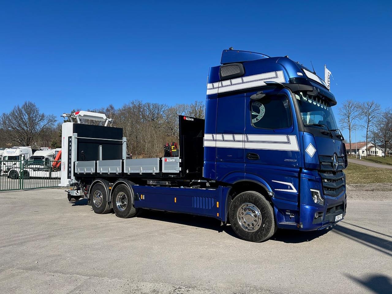 Mercedes-Benz Actros 2553 6x2*4 Lastv&auml;xlare  "Fullutrustad"  & TMA-Flak 2021 - Krok/Lastv&auml;xlare