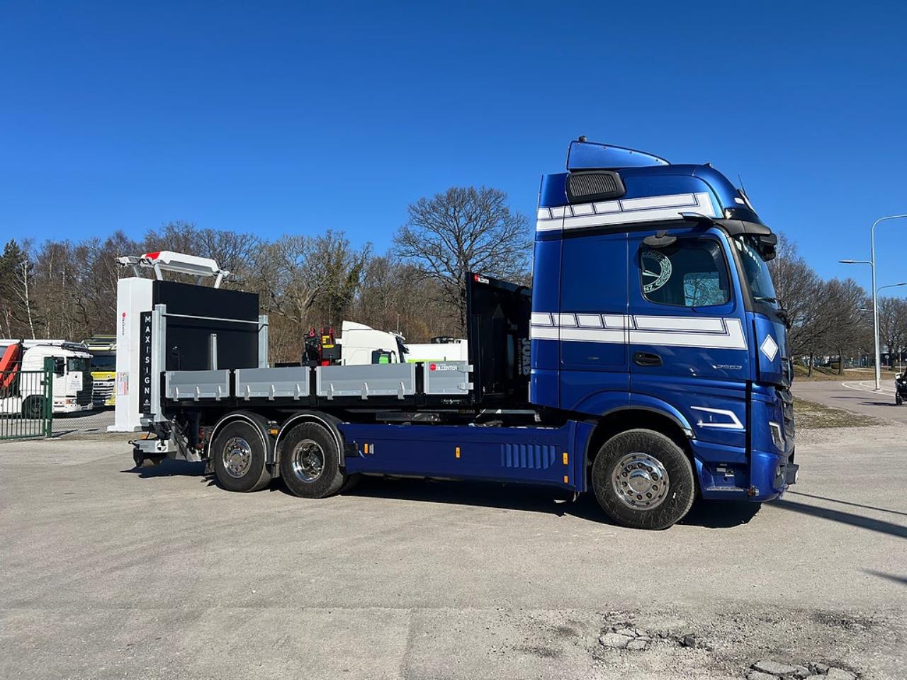 Mercedes-Benz Actros 2553 6x2*4 Lastv&auml;xlare  "Fullutrustad"  & TMA-Flak 2021 - Krok/Lastv&auml;xlare
