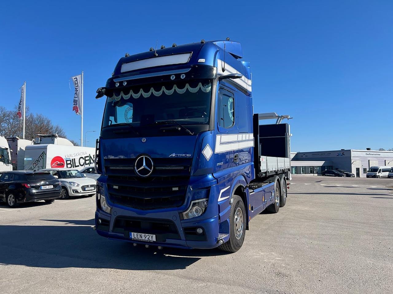 Mercedes-Benz Actros 2553 6x2*4 Lastv&auml;xlare  "Fullutrustad"  & TMA-Flak 2021 - Krok/Lastv&auml;xlare