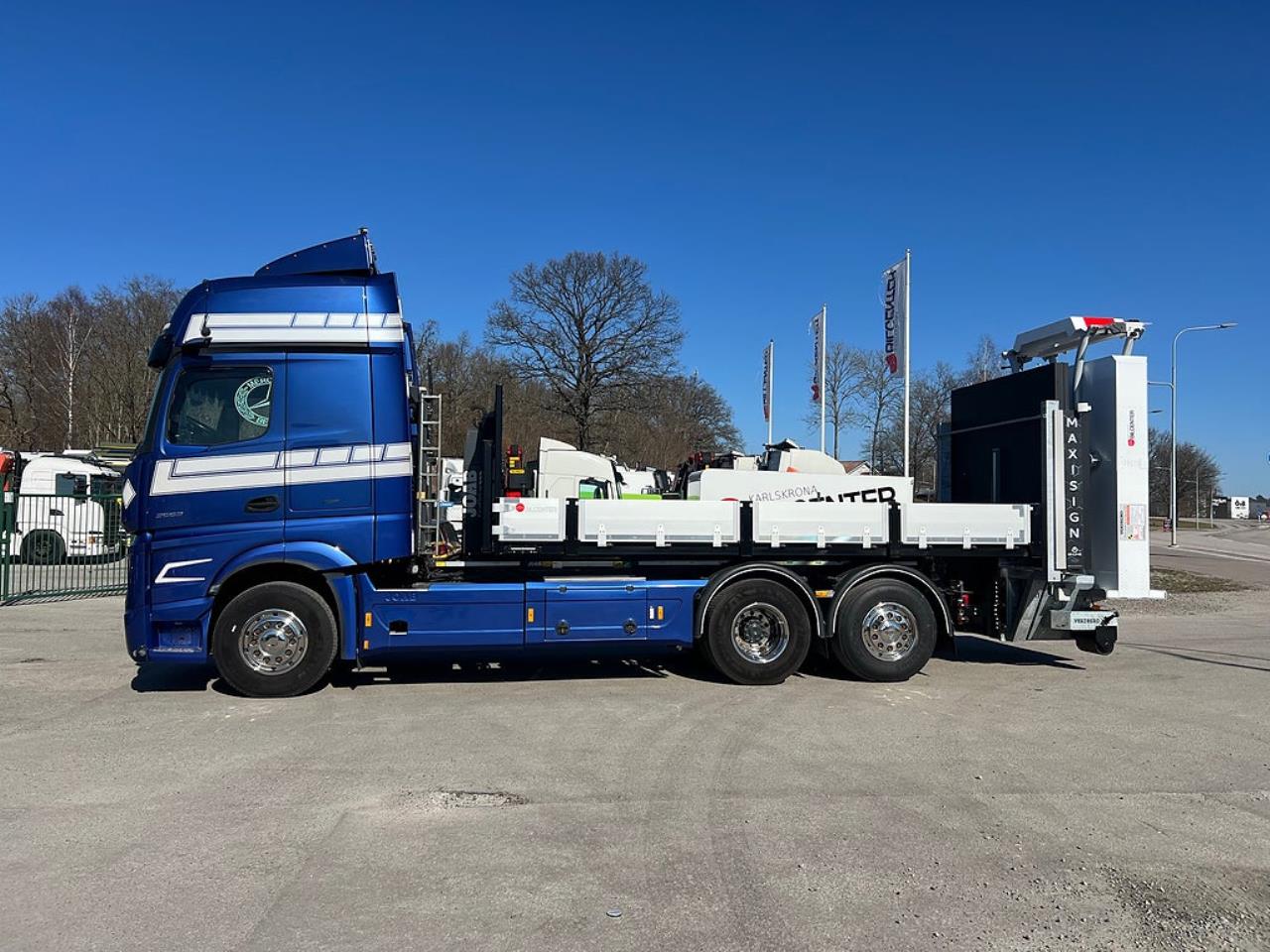 Mercedes-Benz Actros 2553 6x2*4 Lastv&auml;xlare  "Fullutrustad"  & TMA-Flak 2021 - Krok/Lastv&auml;xlare