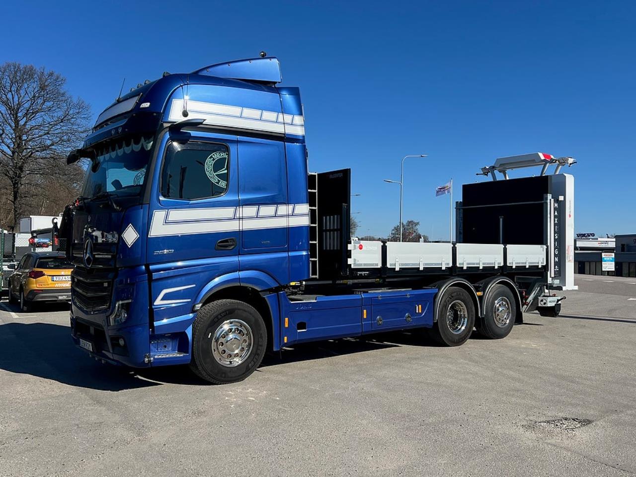 Mercedes-Benz Actros 2553 6x2*4 Lastv&auml;xlare  "Fullutrustad"  & TMA-Flak 2021 - Krok/Lastv&auml;xlare