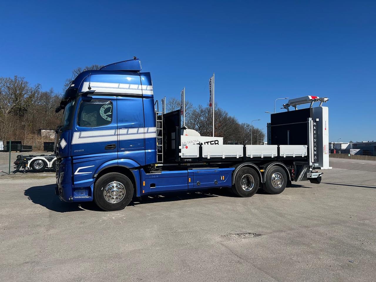 Mercedes-Benz Actros 2553 6x2*4 Lastv&auml;xlare  "Fullutrustad"  & TMA-Flak 2021 - Krok/Lastv&auml;xlare