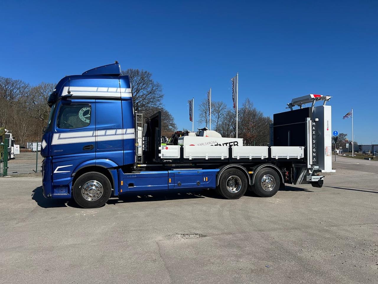 Mercedes-Benz Actros 2553 6x2*4 Lastv&auml;xlare  "Fullutrustad"  & TMA-Flak 2021 - Krok/Lastv&auml;xlare