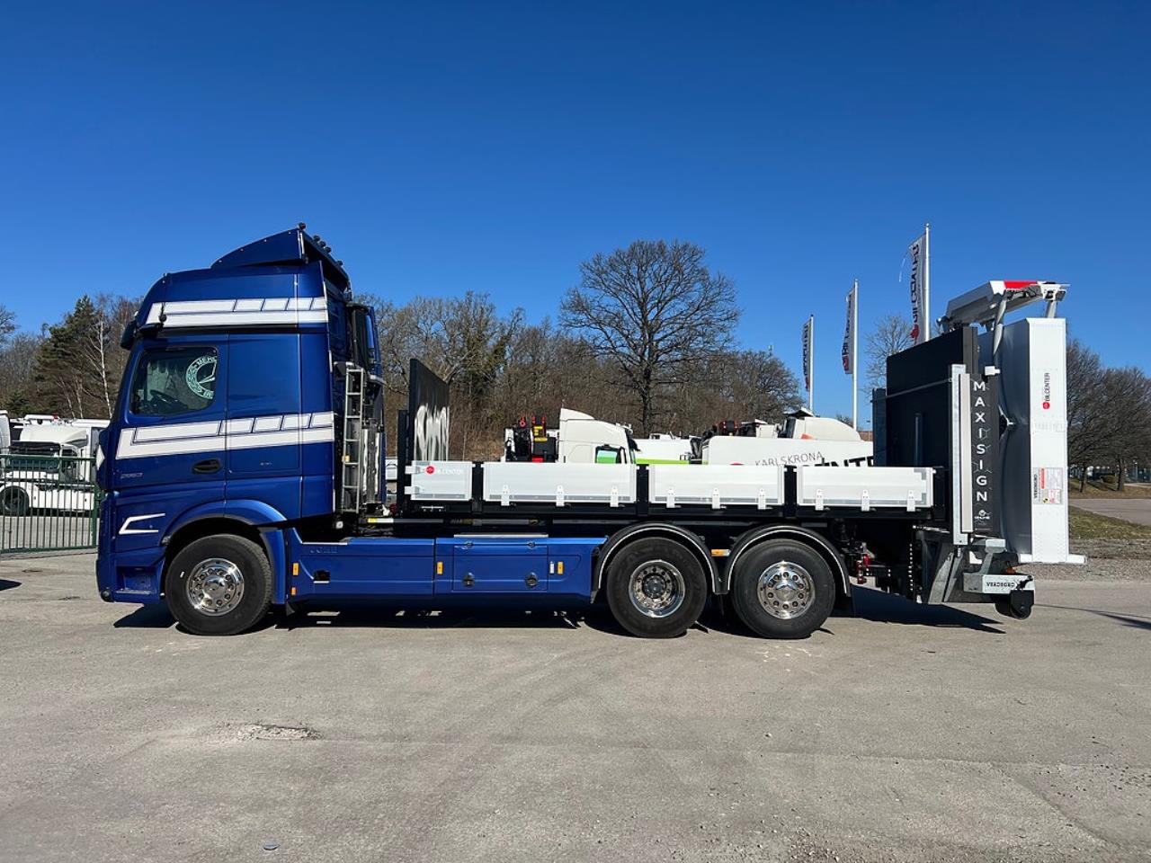 Mercedes-Benz Actros 2553 6x2*4 Lastv&auml;xlare  "Fullutrustad"  & TMA-Flak 2021 - Krok/Lastv&auml;xlare