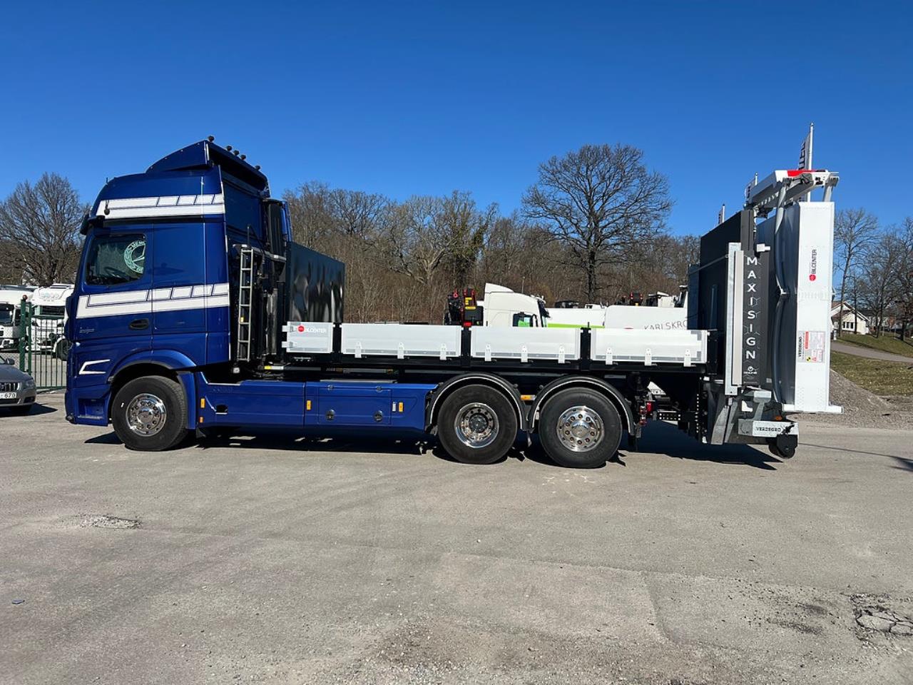 Mercedes-Benz Actros 2553 6x2*4 Lastv&auml;xlare  "Fullutrustad"  & TMA-Flak 2021 - Krok/Lastv&auml;xlare