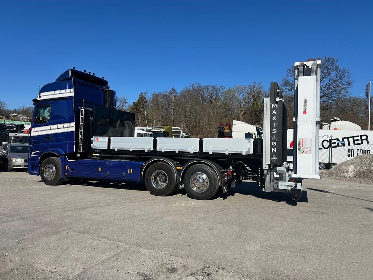 Mercedes-Benz Actros 2553 6x2*4 Lastv&auml;xlare  "Fullutrustad"  & TMA-Flak 2021 - Krok/Lastv&auml;xlare