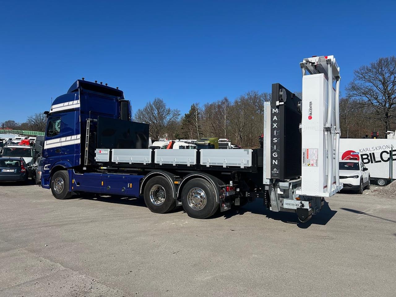 Mercedes-Benz Actros 2553 6x2*4 Lastv&auml;xlare  "Fullutrustad"  & TMA-Flak 2021 - Krok/Lastv&auml;xlare
