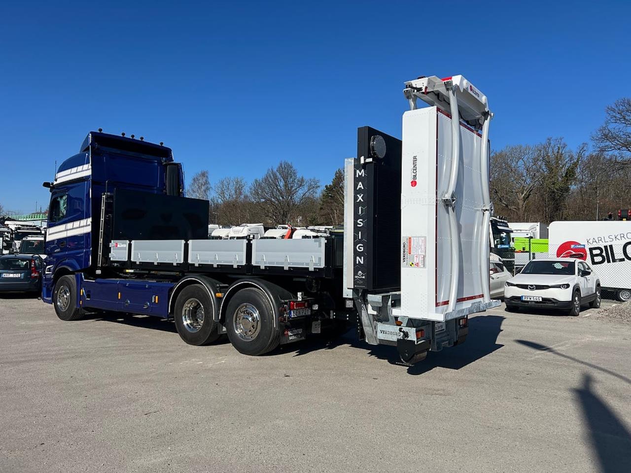Mercedes-Benz Actros 2553 6x2*4 Lastv&auml;xlare  "Fullutrustad"  & TMA-Flak 2021 - Krok/Lastv&auml;xlare